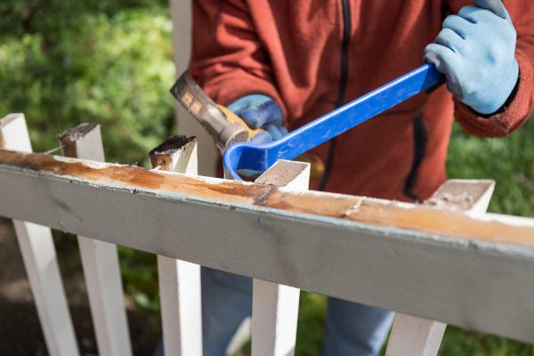 Cost of Deck Railing Replacement in Sterling