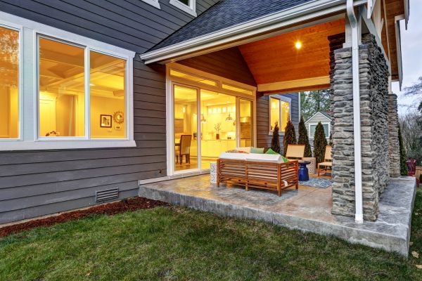 Cost of Back Porch Construction in Sterling