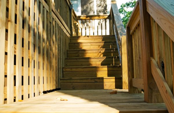 Cost of Deck Steps Replacement in Sterling