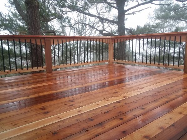 Cost of Cedar Deck Repair in Sterling